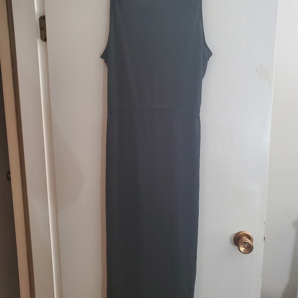 Lulus Black Midi Dress - Picture 3 of 3